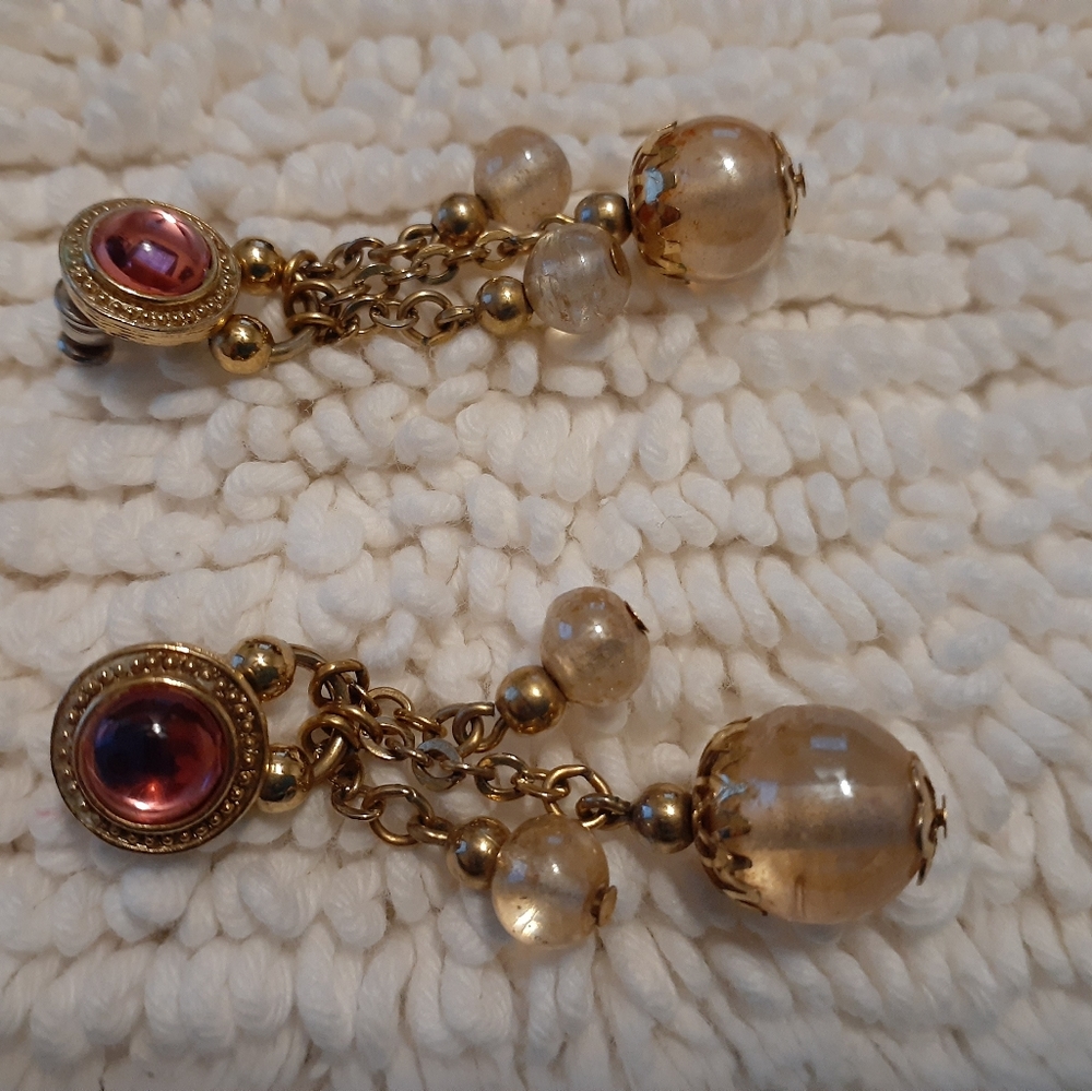 Post hanging earrings